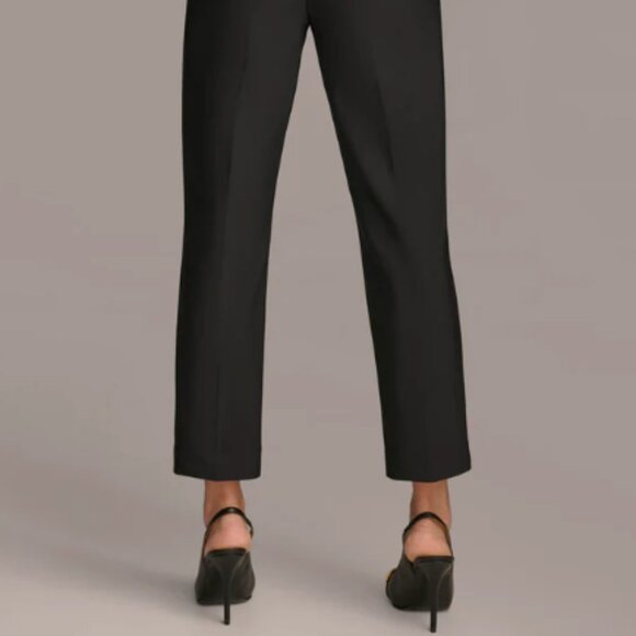 Donna Karan New York Black Slim-Leg Ankle Pants in Size 6 Regular - Picture 4 of 13